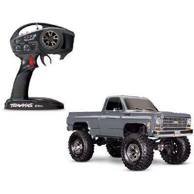 Traxxas TRX-4 Chevrolet K10 1979 TQi 1:10 RTR strieborný Traxxas TRX-4 Chevrolet K10 1979 TQi 1:10 RTR strieborný