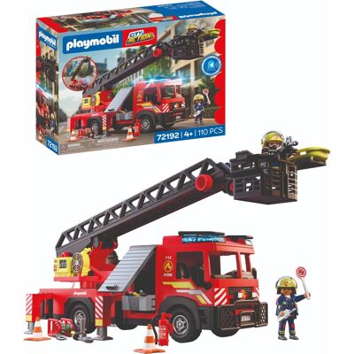 Playmobil 72192 Hasičské auto s výsuvnou plošinou Playmobil 72192 Hasičské auto s výsuvnou plošinou