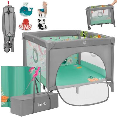 Lionelo Mille Plus Grey Green Lionelo Mille Plus Grey Green