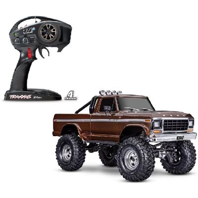 Traxxas TRX-4 Ford F-150 Ranger XLT TQi 1:10 RTR hnedý Traxxas TRX-4 Ford F-150 Ranger XLT TQi 1:10 RTR hnedý