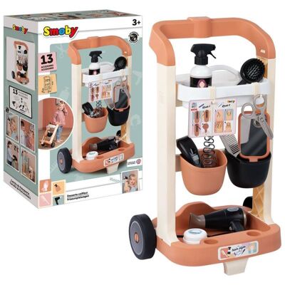 Smoby Vozík pre malú kaderníčku s príslušenstvom Smoby Vozík pre malú kaderníčku s príslušenstvom