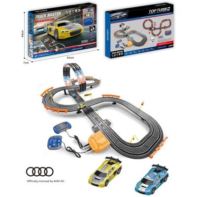Made Autodráha s licenciou Audi, na batérie, 140 × 88 cm Made Autodráha s licenciou Audi, na batérie, 140 × 88 cm