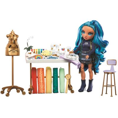 Rainbow High Návrhársky salón s bábikou Skyler Bradshaw Rainbow High Návrhársky salón s bábikou Skyler Bradshaw