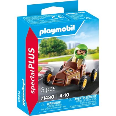 Playmobil Dieťa s motokárou Playmobil Dieťa s motokárou