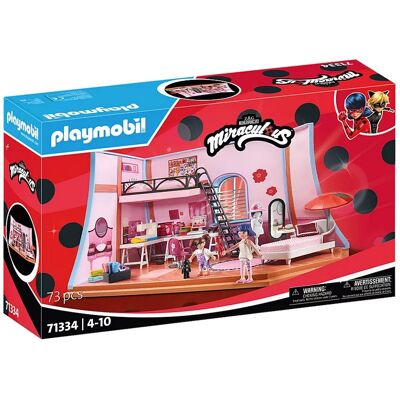 Playmobil Miraculous: Marinettino podkrovie Playmobil Miraculous: Marinettino podkrovie