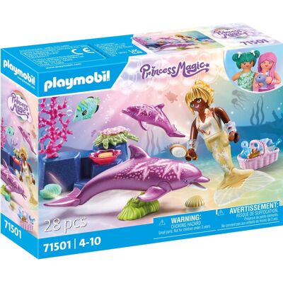 Playmobil Morská panna s delfínmi Playmobil Morská panna s delfínmi
