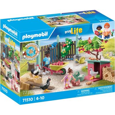 Playmobil Malá slepačia farma v záhrade Tiny House Playmobil Malá slepačia farma v záhrade Tiny House