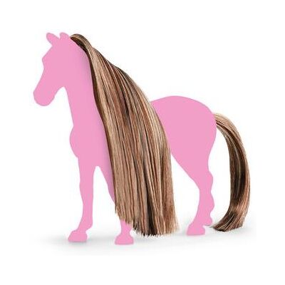 Schleich Hnedo-zlaté doplnky na chvost a hrivu pre výstavné kone 42653 Schleich Hnedo-zlaté doplnky na chvost a hrivu pre výstavné kone 42653