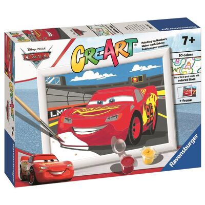 Ravensburger 201747 CreArt Disney: Autá: Blesk McQueen Ravensburger 201747 CreArt Disney: Autá: Blesk McQueen