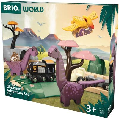 Brio 36094 Dinosauria dobrodružná sada Brio 36094 Dinosauria dobrodružná sada