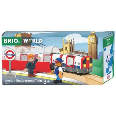 Brio 36085 Edícia Svetové vlaky: Londýnske metro na batérie Brio 36085 Edícia Svetové vlaky: Londýnske metro na batérie