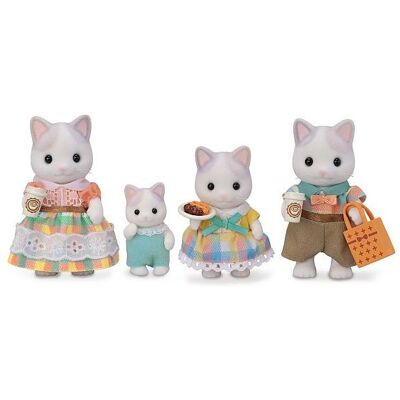 Sylvanian Families Rodina Latte mačky Sylvanian Families Rodina Latte mačky