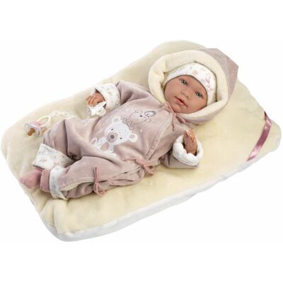 Llorens 74106 New Born – realistická bábika bábätko so zvukmi a mäkkým látkovým telom – 42 cm Llorens 74106 New Born – realistická bábika bábätko so zvukmi a mäkkým látkovým telom – 42 cm