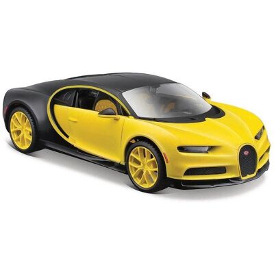 Maisto Bugatti Chiron, žltá/čierna Maisto Bugatti Chiron, žltá/čierna