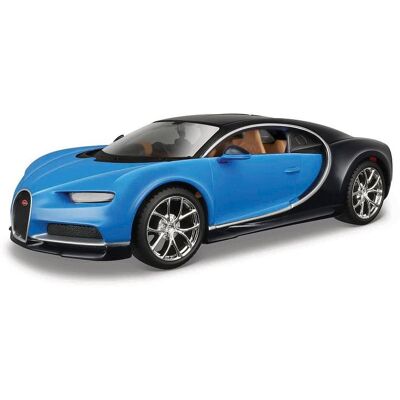 Maisto Bugatti Chiron, assembly line, modré Maisto Bugatti Chiron, assembly line, modré
