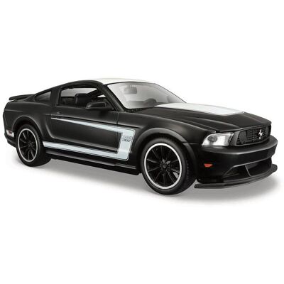Maisto Ford Mustang Boss 302 matne čierne 1 : 24 Maisto Ford Mustang Boss 302 matne čierne 1 : 24