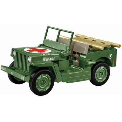 Cobi 2295 II WW Sanitka Willys MB D-DAY 1:35 Cobi 2295 II WW Sanitka Willys MB D-DAY 1:35