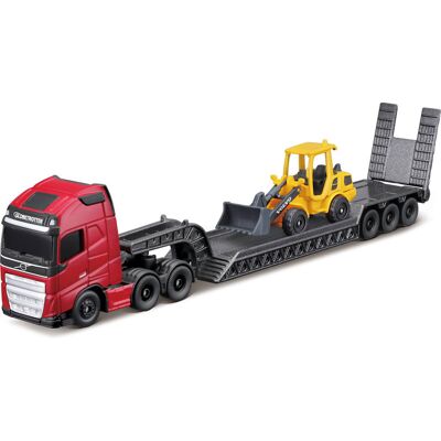 Maisto Volvo FH16 s kolesovým nakladačom L25H (1:50) Maisto Volvo FH16 s kolesovým nakladačom L25H (1:50)