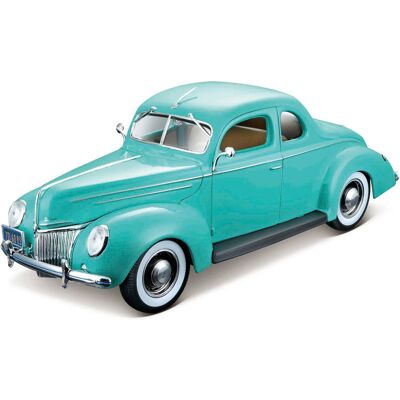 Maisto Ford Deluxe Coupe 1939 1:18 zelená Maisto Ford Deluxe Coupe 1939 1:18 zelená
