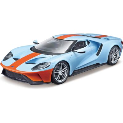 Maisto Ford GT 2017 1:18 modro-oranžová Maisto Ford GT 2017 1:18 modro-oranžová