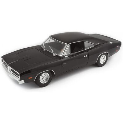 Maisto Dodge Charger R/T 1969 1:18 čierna Maisto Dodge Charger R/T 1969 1:18 čierna