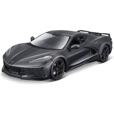 Maisto Chevrolet Corvette Stingray 2020 1:18 sivá Maisto Chevrolet Corvette Stingray 2020 1:18 sivá