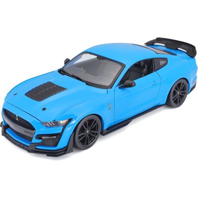 Maisto Ford Mustang Shelby GT500 2020 1:18 modrá Maisto Ford Mustang Shelby GT500 2020 1:18 modrá