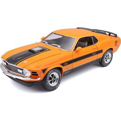 Maisto Ford Mustang Mach 1 1970 1:18 oranžová Maisto Ford Mustang Mach 1 1970 1:18 oranžová