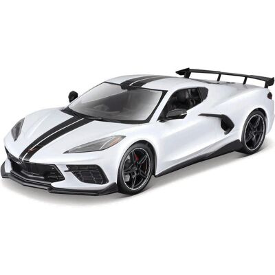 Maisto Chevrolet Corvette Stingray Coupe 2020 1:18 biela Maisto Chevrolet Corvette Stingray Coupe 2020 1:18 biela