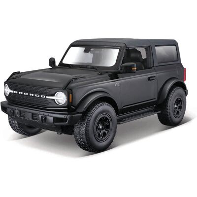 Maisto Ford Bronco Wildtrak 2021 1:18 čierna metalíza Maisto Ford Bronco Wildtrak 2021 1:18 čierna metalíza