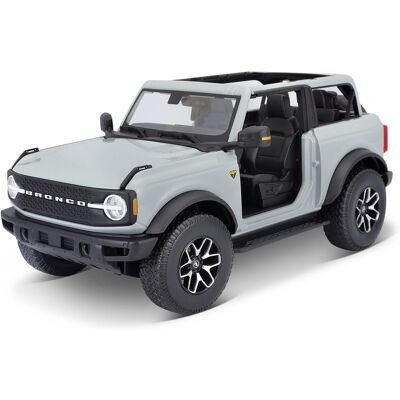 Maisto Ford Bronco Badlands 2021 1:18 kaktusovo šedá Maisto Ford Bronco Badlands 2021 1:18 kaktusovo šedá