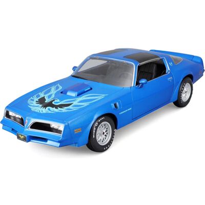 Maisto Pontiac Firebird Trans AM 1978 1:18 modrá metalíza Maisto Pontiac Firebird Trans AM 1978 1:18 modrá metalíza