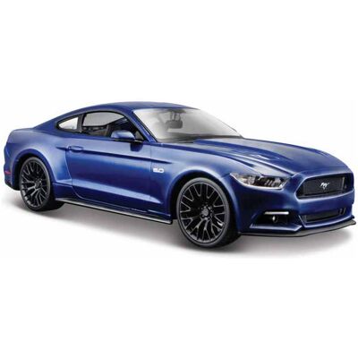 Maisto Ford Mustang GT 2015 1:24 modrá metalíza Maisto Ford Mustang GT 2015 1:24 modrá metalíza