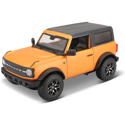 Maisto Ford Bronco 2021 1:24 oranžová metalíza Maisto Ford Bronco 2021 1:24 oranžová metalíza
