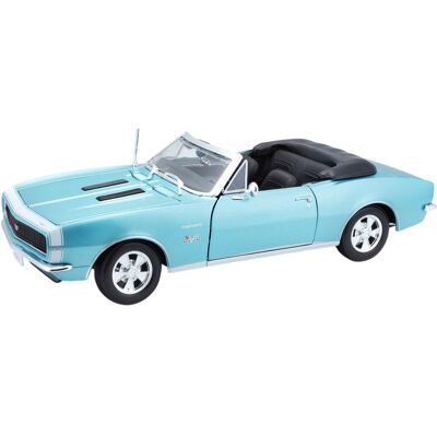 Maisto Chevrolet Camaro SS 396 1967 1:18 tyrkysová Maisto Chevrolet Camaro SS 396 1967 1:18 tyrkysová