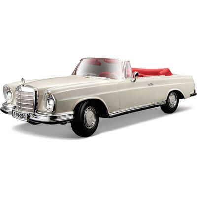 Maisto Mercedes-Benz 280SE Cabrio 1967 1:18 krémová Maisto Mercedes-Benz 280SE Cabrio 1967 1:18 krémová