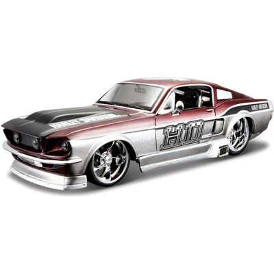 Maisto Harley-Davidson Custom - Ford Mustang GT 1967 1:24 Maisto Harley-Davidson Custom - Ford Mustang GT 1967 1:24