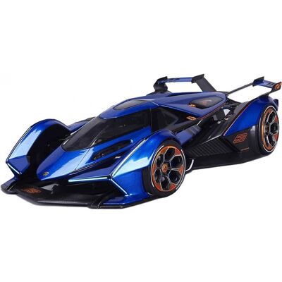 Maisto Lamborghini V12 Vision Gran Turismo 1:18 modrá Maisto Lamborghini V12 Vision Gran Turismo 1:18 modrá