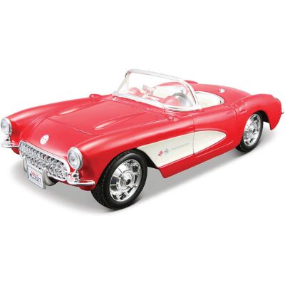 Maisto Chevrolet Corvette 1957 1:24 Kit Maisto Chevrolet Corvette 1957 1:24 Kit