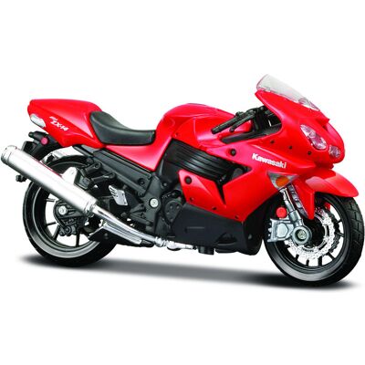 Maisto Kawasaki Ninja ZX-14R 1:18 červená Maisto Kawasaki Ninja ZX-14R 1:18 červená