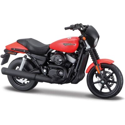 Maisto Harley-Davidson 2015 Harley-Davidson Street 750 1:18 červená Maisto Harley-Davidson 2015 Harley-Davidson Street 750 1:18 červená