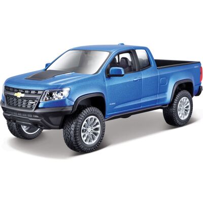 Maisto Kit Chevrolet Colorado ZR2 2017 1:27 tmavo modrá metalíza Maisto Kit Chevrolet Colorado ZR2 2017 1:27 tmavo modrá metalíza
