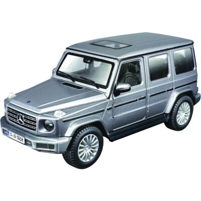 Maisto Mercedes Benz G Class 2019 1:25 Kit strieborná Maisto Mercedes Benz G Class 2019 1:25 Kit strieborná