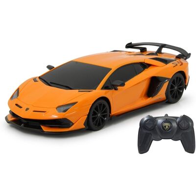 Jamara Lamborghini Aventador SVJ 1 : 24 orange 27 MHz Jamara Lamborghini Aventador SVJ 1 : 24 orange 27 MHz