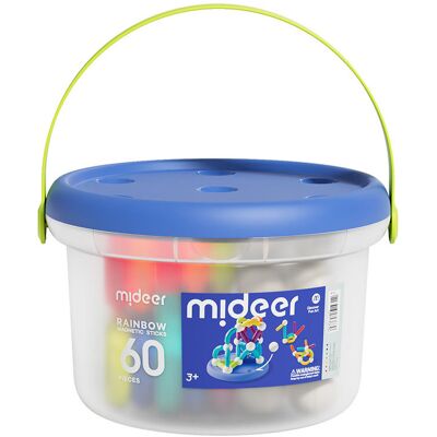 Mideer Dúhová magnetická stavebnica 60 ks Mideer Dúhová magnetická stavebnica 60 ks