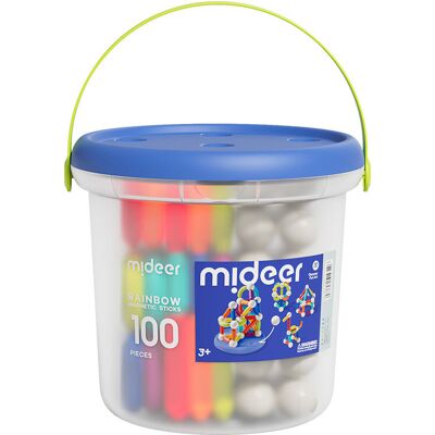 Mideer Dúhová magnetická stavebnica 100 ks Mideer Dúhová magnetická stavebnica 100 ks