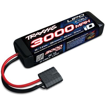 Traxxas LiPo batéria 7,4 V 3000 mAh 25C iD Traxxas LiPo batéria 7,4 V 3000 mAh 25C iD
