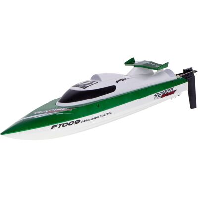 KIK RC Pretekársky športový čln FT-09 2,4 GHz zelený KIK RC Pretekársky športový čln FT-09 2,4 GHz zelený