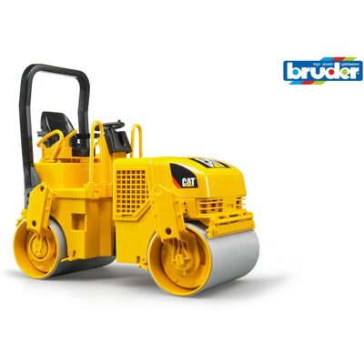 Bruder Konštrukčné vozidlá – CAT, valcovací stroj na kladenie asfaltu, 1:16 Bruder Konštrukčné vozidlá – CAT, valcovací stroj na kladenie asfaltu, 1:16