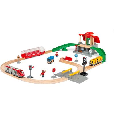 Brio World 33989 - Súprava hlavnej stanice Brio World 33989 - Súprava hlavnej stanice